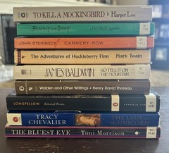 American Fiction Lot of Classics 9 books: Harper Lee, Steinbeck, Thoreau, Twain