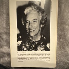 Barbara W. Tuchman Selected Essays: Practicing History HC, Knopf, 1981 DJ
