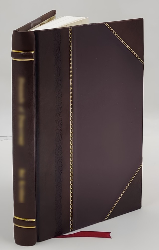 A History of the Knights of Momus. 1922 [Leather Crafted]