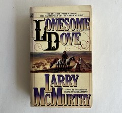 Lonesome Dove, Larry McMurtry (1986) 1st Printing Vintage Mass Market Paperback