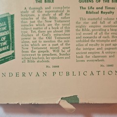 Zondervan All the Books and Chapters of the Bible HC Herbert Lockyer 1966