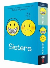 Smile and Sisters the Box Set Windows Raina Telgemeier