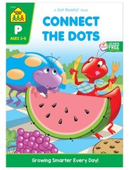 School Zone Connect the Dots Workbook: 32 Pages, Preschool, Kindergarten,…