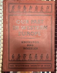 Our Past In Western Europe Knowlton And Wheeler HC (1935)