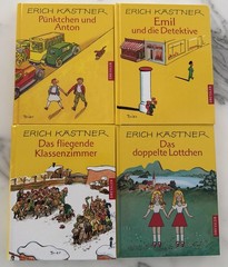Lot 4 Hardcover Erich Kästner German Language Books Like New