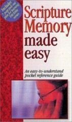 Scripture Memory Made Easy (Bible Made Easy Series) by Mark Water