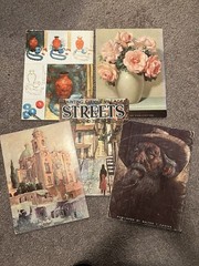 Vintage Lot of 5 Walter T. Foster Painting & Drawing Guide Instruction Art Books