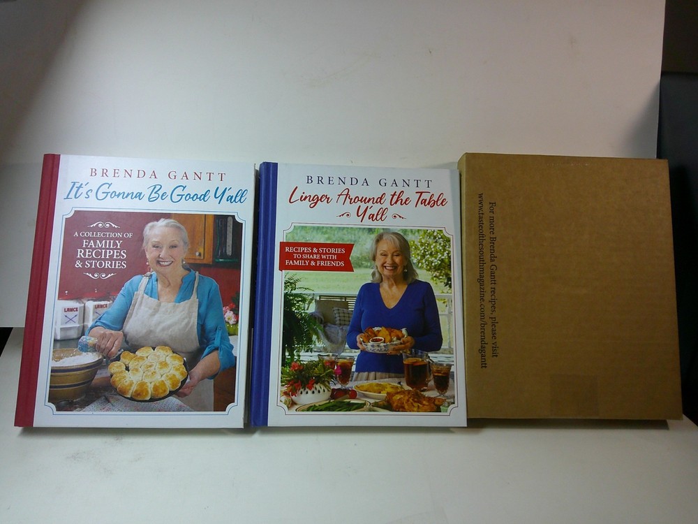 BRENDA GANTT ALL 3 COMPLETE COOKBOOKS BRAND NEW, STILL IN BOXES, FIRST EDITION