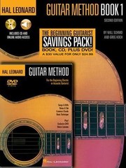 Hal Leonard Guitar Method Beginner’s Pack: Book 1 with Online Audio + DVD…