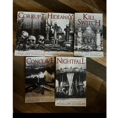 Penelope Douglas Paperback Lot: Corrupt Hideaway Kill Switch Conclave Nightfall