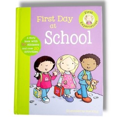 #BJ First Day At School (First Experiences) Hardcover By Parragon Books GOOD