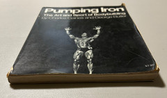 Vintage Pumping Iron Book by Charles Gaines, G. Butler & Schwarzenegger VHS Tape