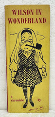 Wilson In Wonderland a chronicle by Jon 1968 Hardcover First B&W cartoons