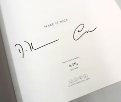 Eleven Madison Park Signed 2-Vols Next Chapter Stories & Recipes Humm Guidara