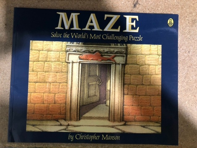 Maze: Solve the World’s Most Challenging Puzzle Christopher Manson Book