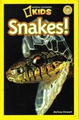 National Geographic Kids: Snakes! (Level 2) – Paperback – GOOD