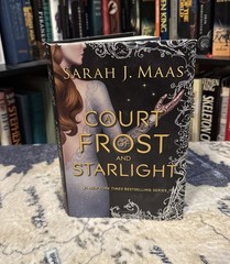 A Court of Frost and Starlight – Sarah J Maas (Hardcover) 1st/1st OOP Cover, VG
