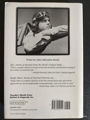Wild Blue : Stories of Survival from Air and Space, 350 pages, © 2000