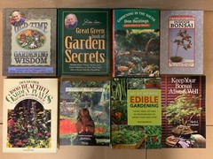 Lot of 20 Gardening Landscape Growing Trees Plant Fruit Flower Books RANDOM*MIX