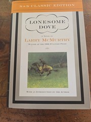 Larry McMurtry Lonesome Dove Novel Simon & Schuster Classic Ed HC 2000 DJ