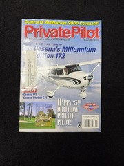 Private Pilot Magazine November 2000 Cessna Millennium Edition Aviation Aircraft