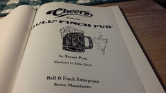 Autographed by Steven Prati 1st Edition “Cheers From The Bull & Finch Pub” 1993