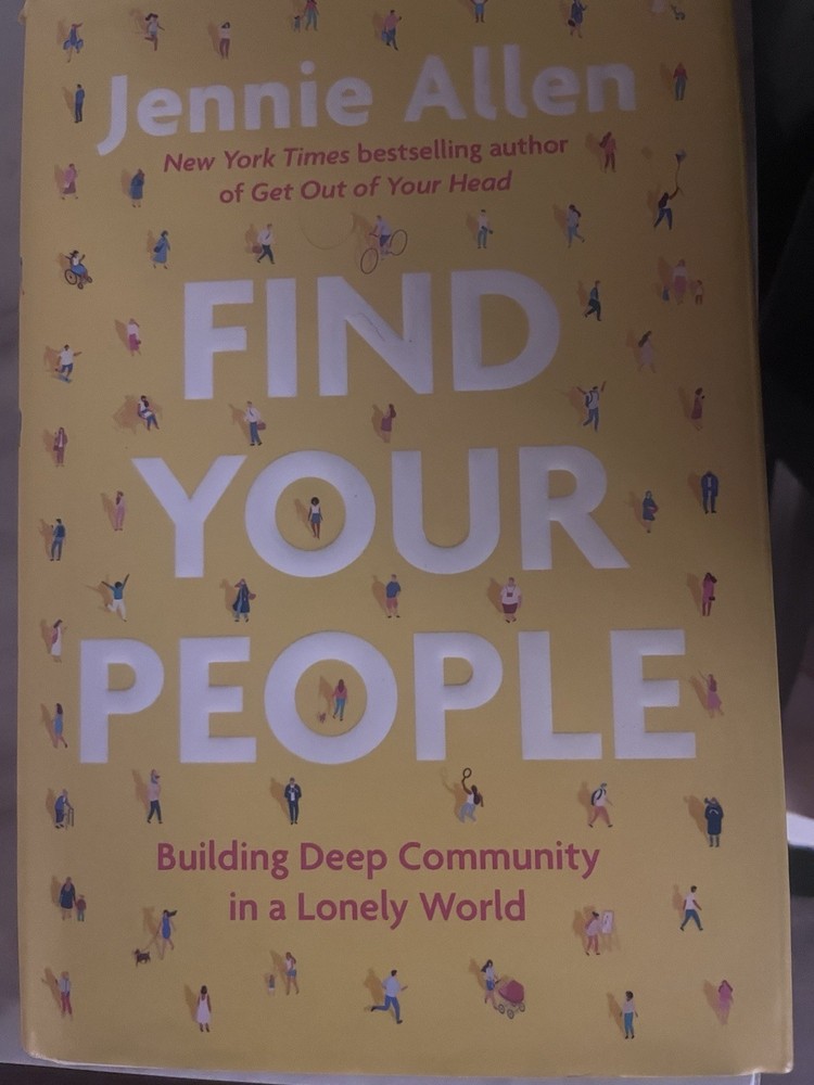 Jennie Allen Find Your People: Building Deep Community HC 2022 Hardcover