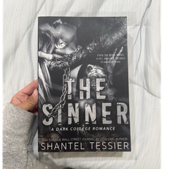 Shantel Tessier The Sinner Dark College Romance Paperback, English