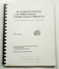 The Tuzigoot Survey and Three Small Verde Valley Projects 1986 Tagg Archaeology