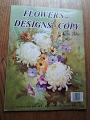 Vintage Walter Foster Art Books: How to Draw and Paint Flowers.