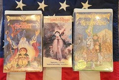 JRR Tolkien Hobbit Lord of the Rings Return of the King VHS Movies 1 Sealed
