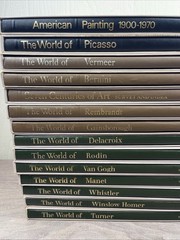 Time-Life Library of Art Lot Of 14 Volumes in Slipcases Picasso Rembrandt Manet