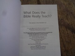 “WHAT DOES THE BIBLE REALLY TEACH?”. 2016. 223 pages. Paperback. Watchtower