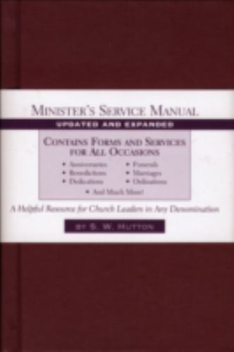 Minister’s Service Manual by Hutton, Samuel Ward