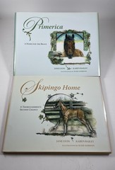 Primerica & Skipingo Home By Jane Lyon & Karen Bailey, Hardcover, 39 Pages Each