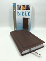 Thinline Bible by Zondervan Bibles Staff (2012, Leather, Special) Chocolate Brow