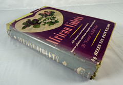 Book of African Violets by Helen Van Pelt Wilson 1953 4th Print HCDJ