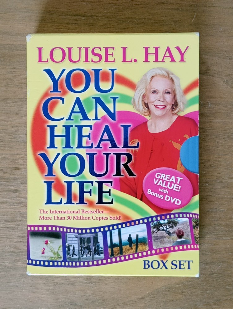 You Can Heal Your Life by Louise L. Hay DVD & Book Box Set New Thought Self Help