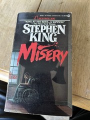 1988 First Signet Printing Stephen King Misery Paperback