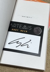 Andy Weir Artemis & The Martian SIGNED 1st Ed Mixed Lot (3 Books)