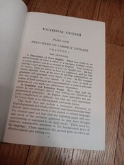 Antique 1918 Book – Vocational English for Commercial & Technical Schools antiq.