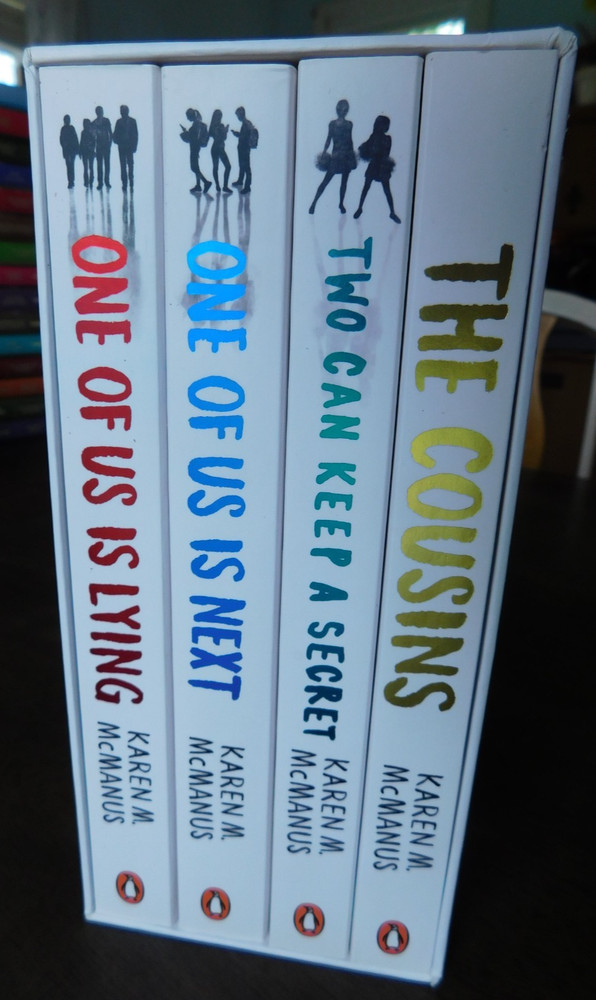 Karen M. McManus The Collection Box Set One Of Us Is Lying, Next, The Cousins