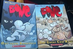 BONE “Out from Boneville” and “Treasure Hunters” lot of 2 by Jeff Smith