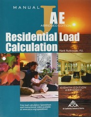 Residential Load Calculation Manual