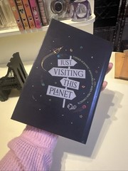 SIGNED FIRST EDITION NEIL DEGRASSE TYSON JUST VISITING THIS PLANET HC BOOK S4