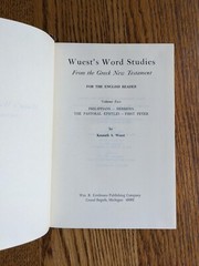 Wuest’s Word Studies Greek New Testament Volume Two (2)