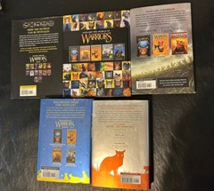 Lot of 5 Erin Hunter’s Super Edition Books, Battles of the Clans, Field Guide +
