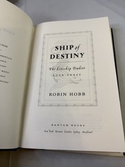 Ship of Destiny by Robin Hobb (2000 Hardcover) First Edition First Printing