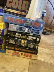 Clive Cussler 14 Book Lot Dirk Pitt Treasure Sea Adventure Novels 14 In Set