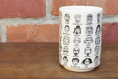 It’S Hard to Get a Handle on Philosophy – Porcelain Handleless Tea Cup Featuring